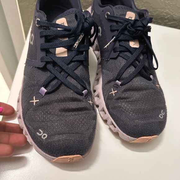 On Cloud Iron Fade, Purple, Womens Running Shoes-US 7 Women’s - Picture 4 of 8